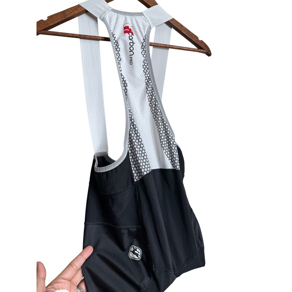 Pinarello Cycling Bib Shorts Black/White Mens XL - Picture 2 of 10